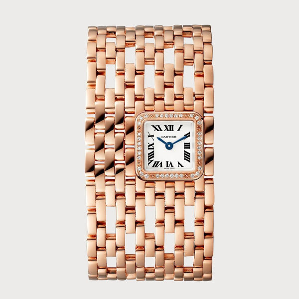 Cartier Panthere Cuff, Diamond Set In Rose Gold