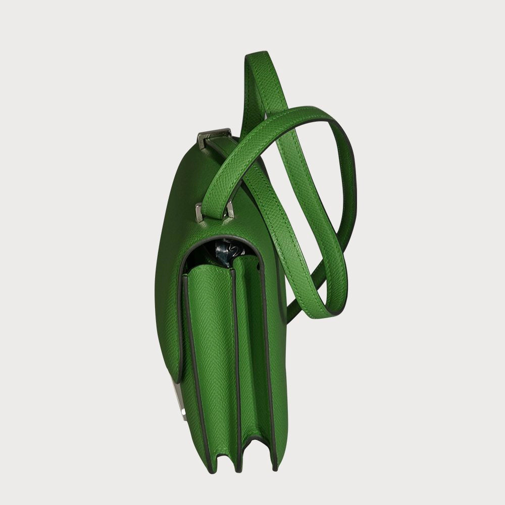 Hermès Constance 18 Mirror Vert Yucca With Palladium Hardware In Epsom Leather - view 4