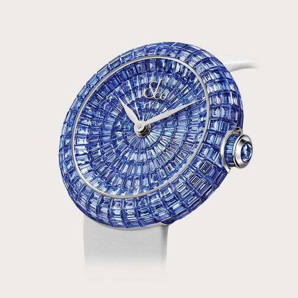 Jacob & Co Brilliant Full Baguette Ice Blue Sapphires