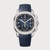 Aquanaut Chronograph Blue In White Gold