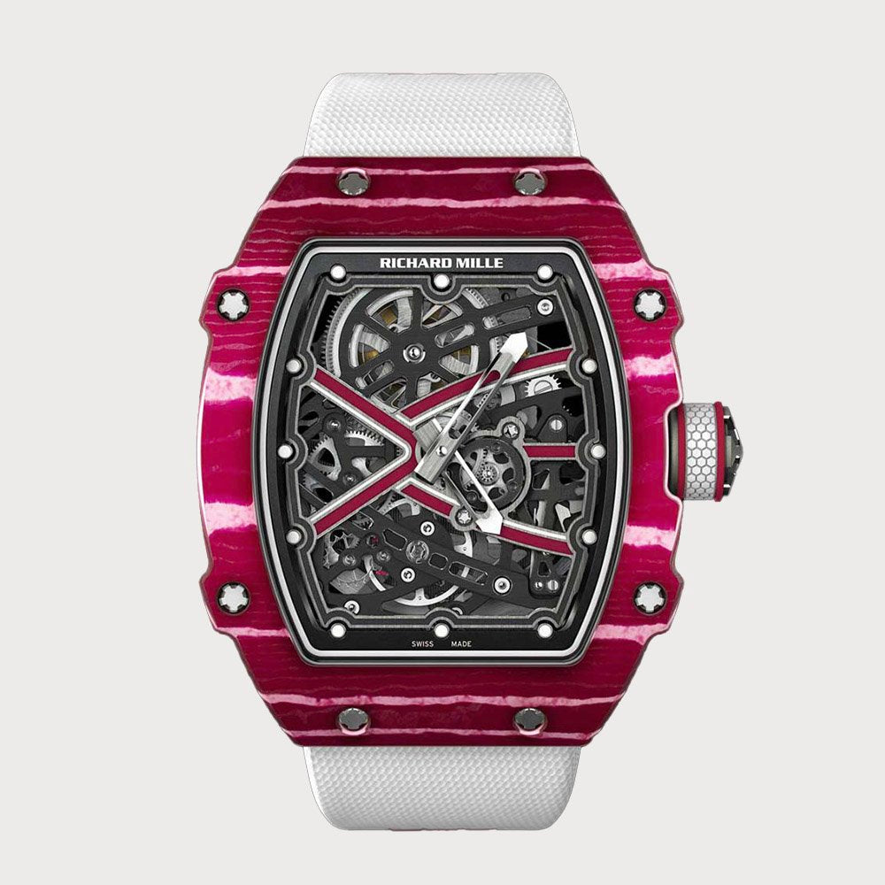 Richard Mille Rm67-02 Mutaz Essa Barshim Extra Flat In Purple Quartz Tpt