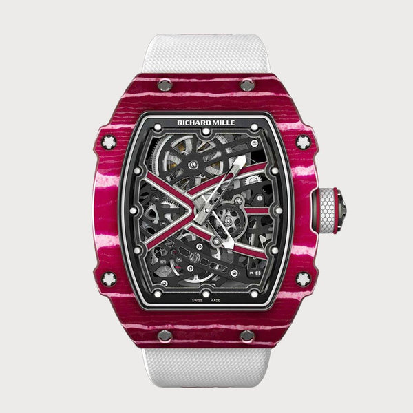 Richard Mille Rm67-02 Mutaz Essa Barshim Extra Flat In Purple Quartz Tpt
