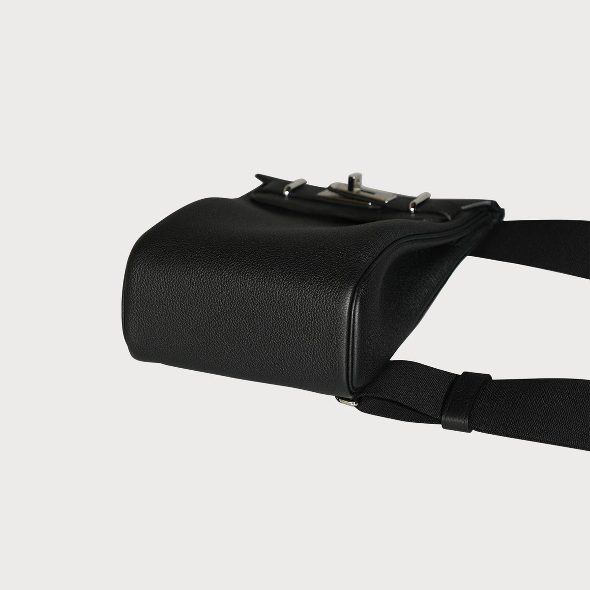 Hermès Hac A Dos Pm Black With Palladium Hardware In Togo Leather - view 12
