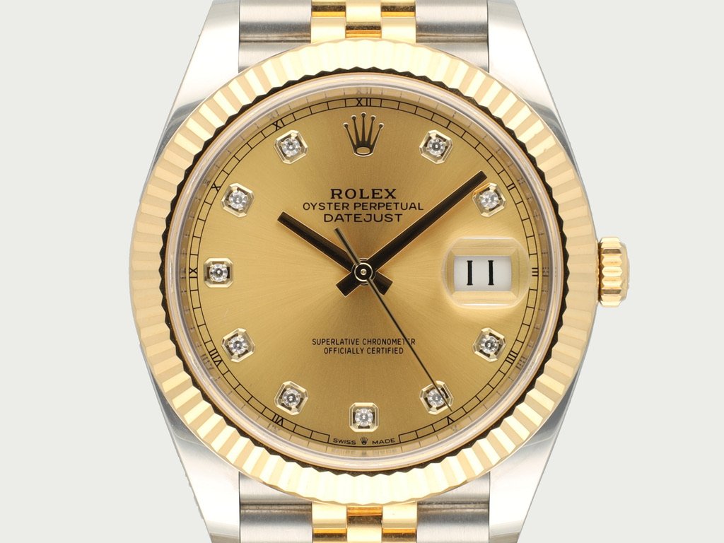 Rolex Datejust 41 Champagne Dial Yellow Gold - view 2