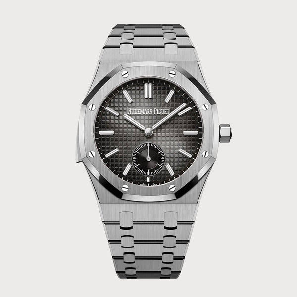 Audemars Piguet Royal Oak 41 Minute Repeater Supersonnerie In Titanium With Grey Dial
