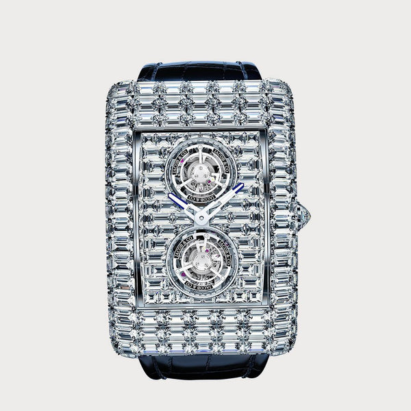 Jacob & Co Billionaire Double Tourbillon Fully Diamond Set