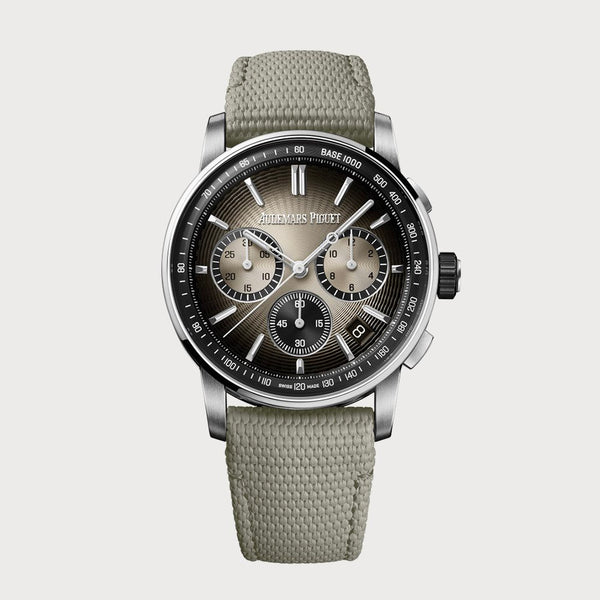 Audemars Piguet Code 11.59 Chronograph In Steel With Brown Dial