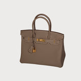 Birkin 30 Etoupe With Gold Hardware In Togo Leather