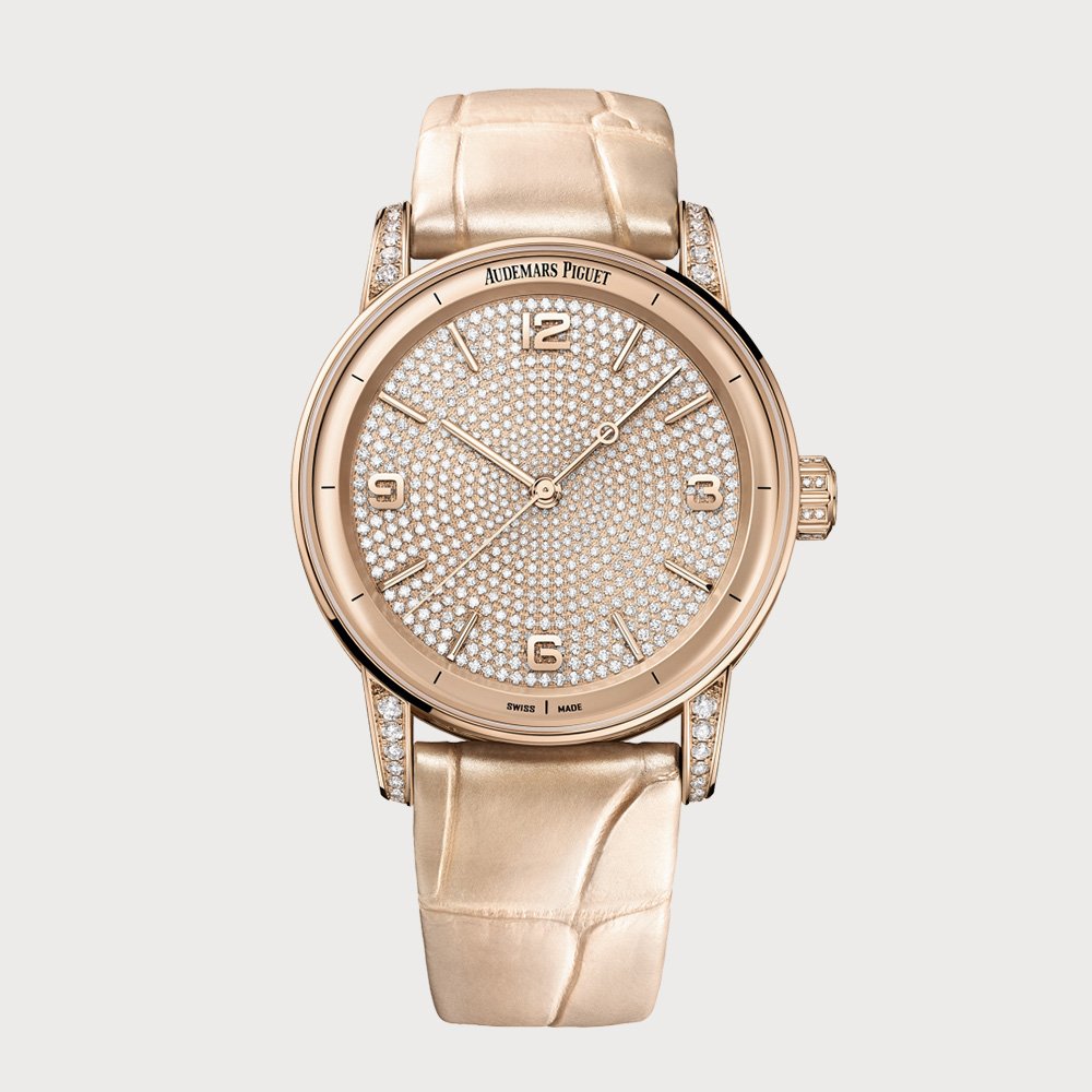 Audemars Piguet Code 11.59 Diamond Set In Rose Gold