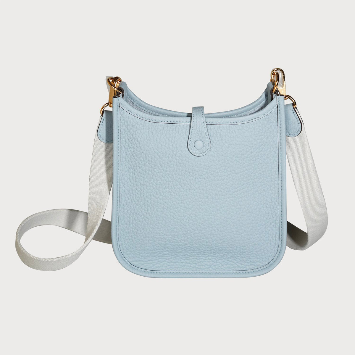 Hermès Evelyne 16 Baby Blue With Gold Hardware In Clemmence Leather - view 4