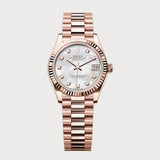 Datejust 31 Mother-Of-Pearl Diamond Dial In Rose Gold