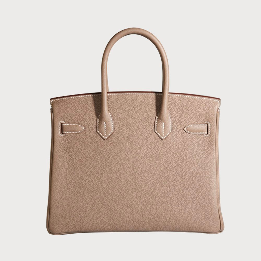 Hermès Birkin 30 Etoupe With Gold Hardware In Togo Leather - view 4