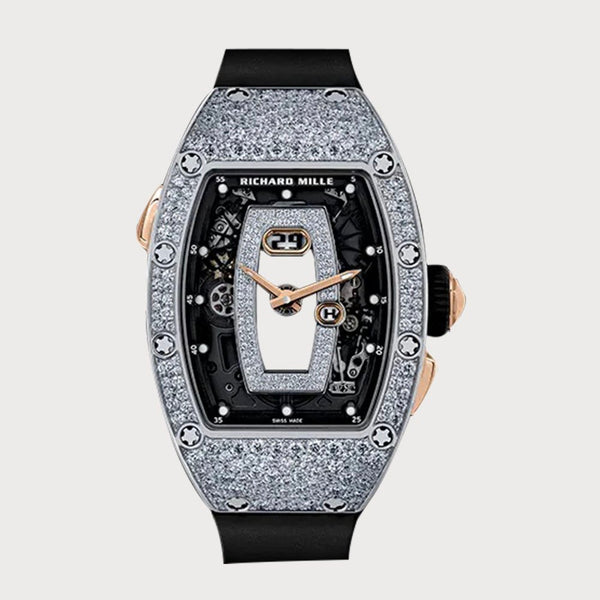 Richard Mille Rm037 Snow Diamond Set In White Gold
