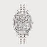 Gondolo Haute Joaillerie Set With Diamonds & Akoya Pearls