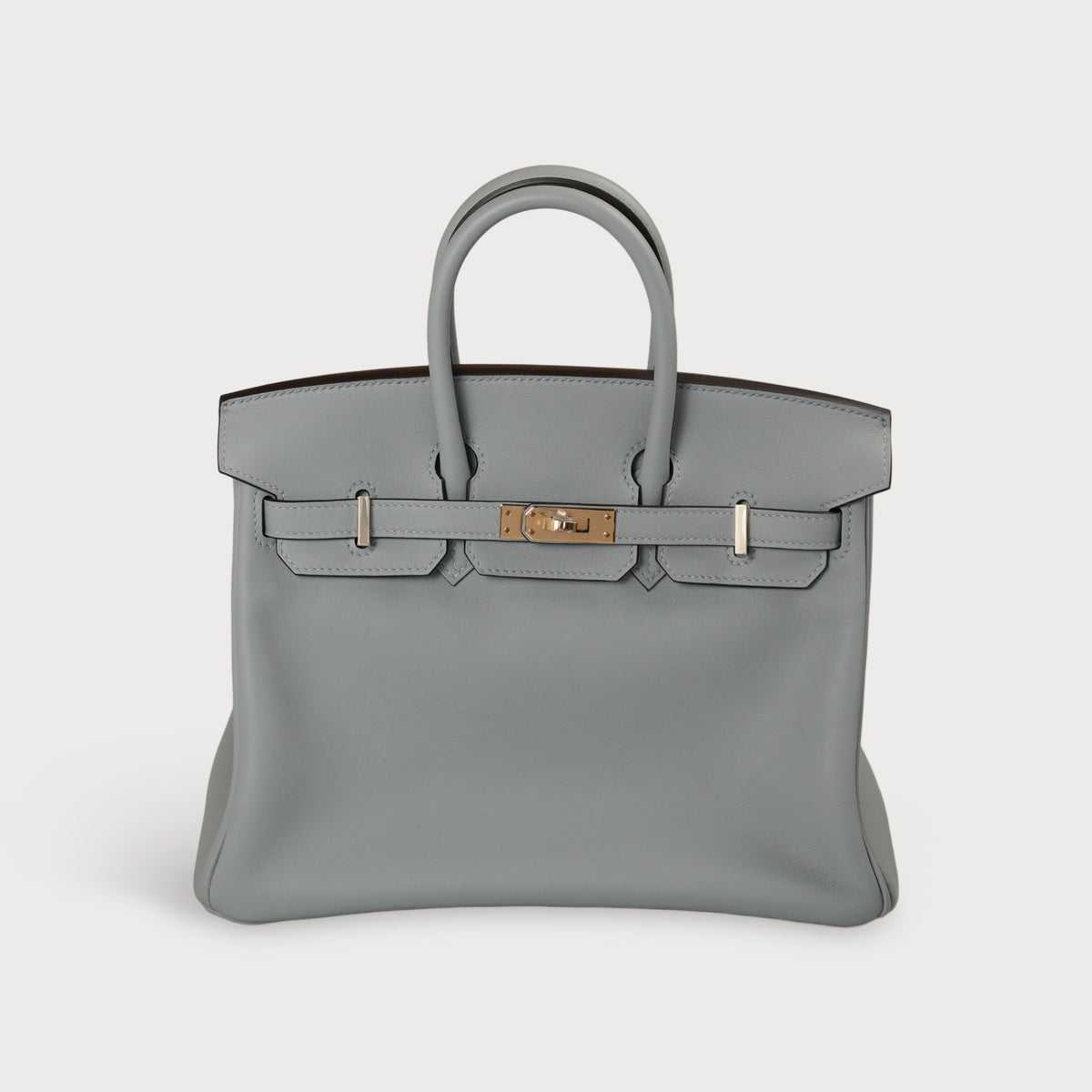 Hermes Birkin 25 Gris Pantin PBHW