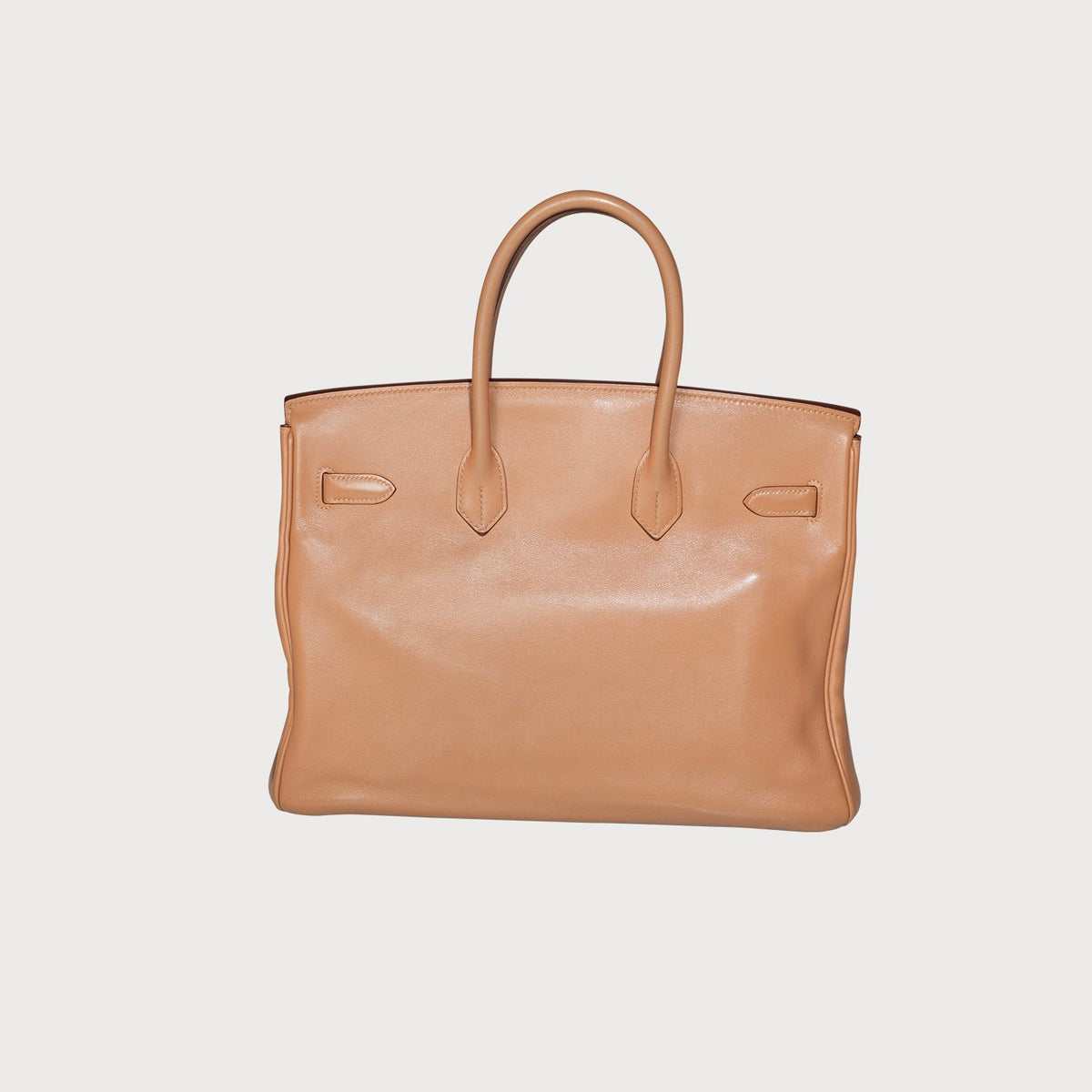 Hermès Birkin 35 Biscuit With Palladium Hardware In Swift Leather - view 12