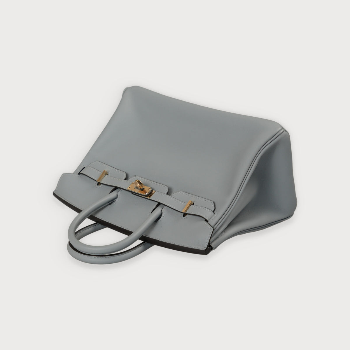 Hermes Birkin 25 Gris Pantin PBHW