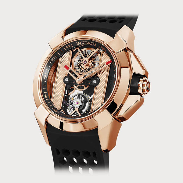 Jacob & Co Epic X Rose Gold With Black Inner Ring