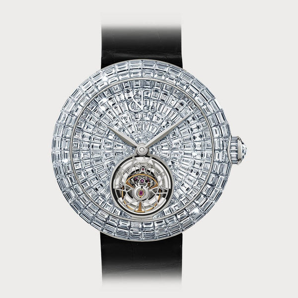 Jacob & Co Brilliant Flying Tourbillon Watch Choker “Rihanna”