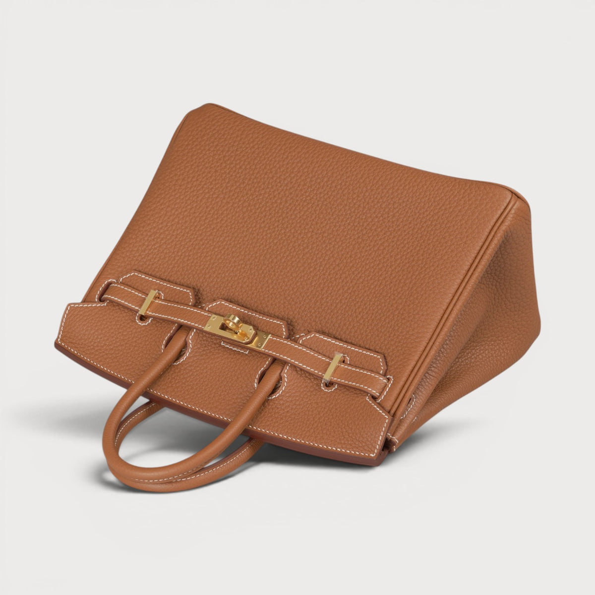 Hermes Birkin 25 Gold Ghw Togo Retourne