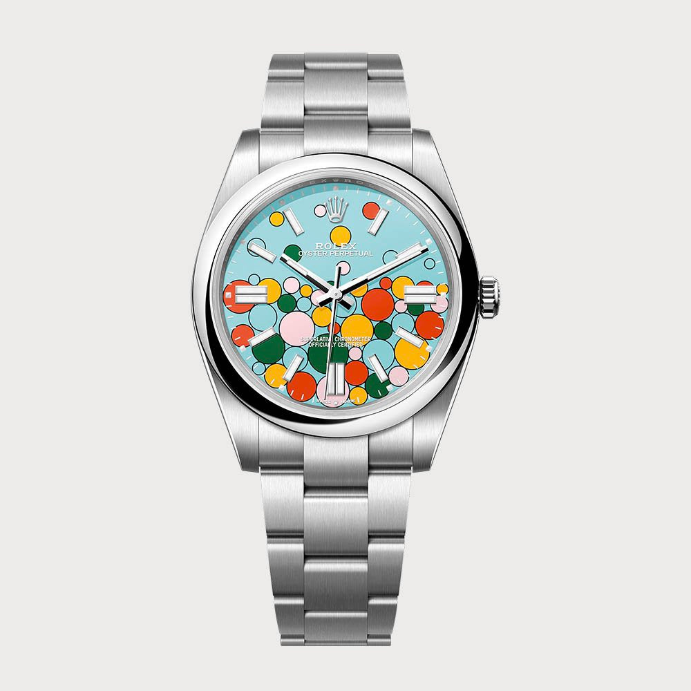 Rolex Oyster Perpetual 41 Tiffany Celebration Dial