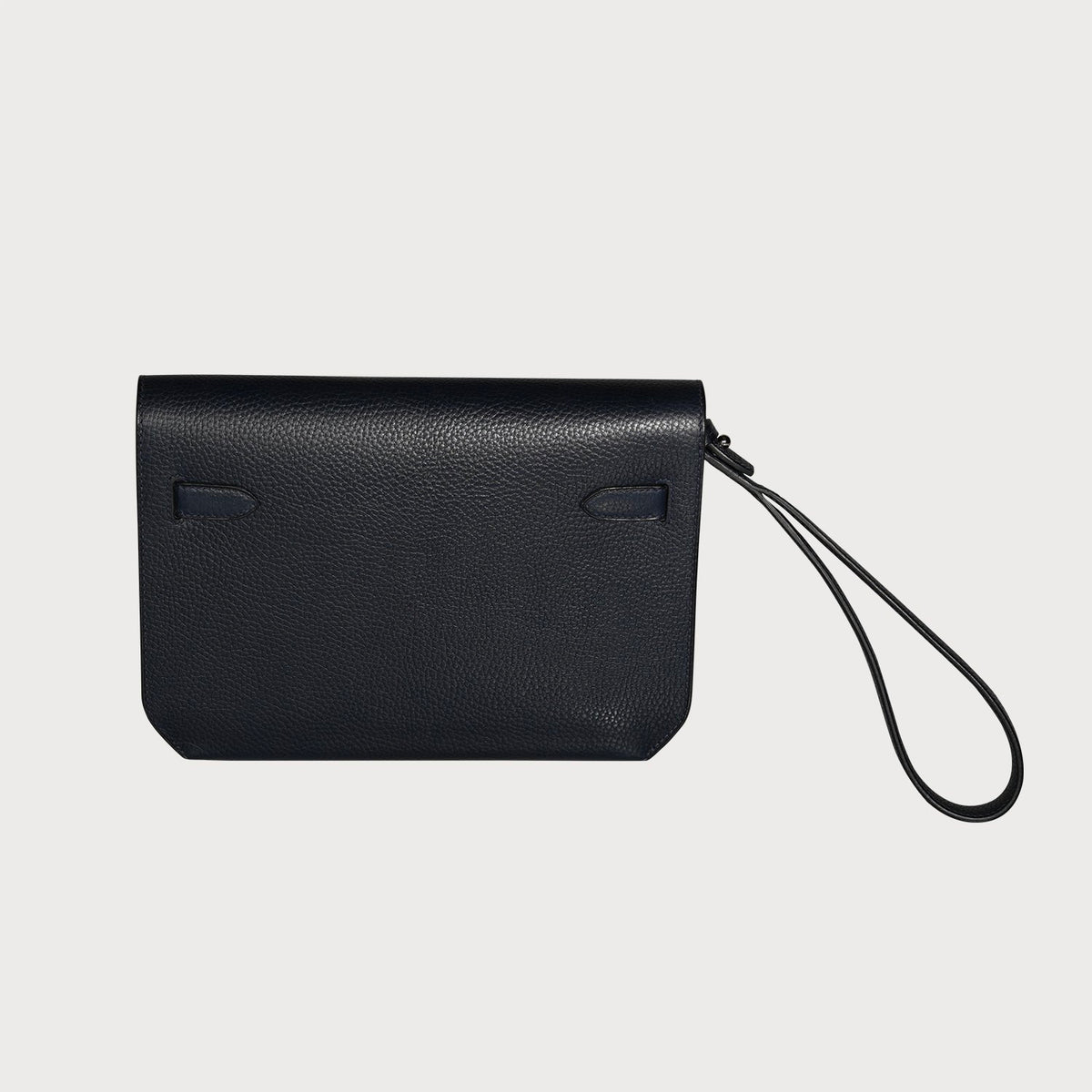 Hermès Kelly Depeche 25 Bleu Nuit With Palladium Hardware In Cuir Galop Leather, H083318ck - view 4