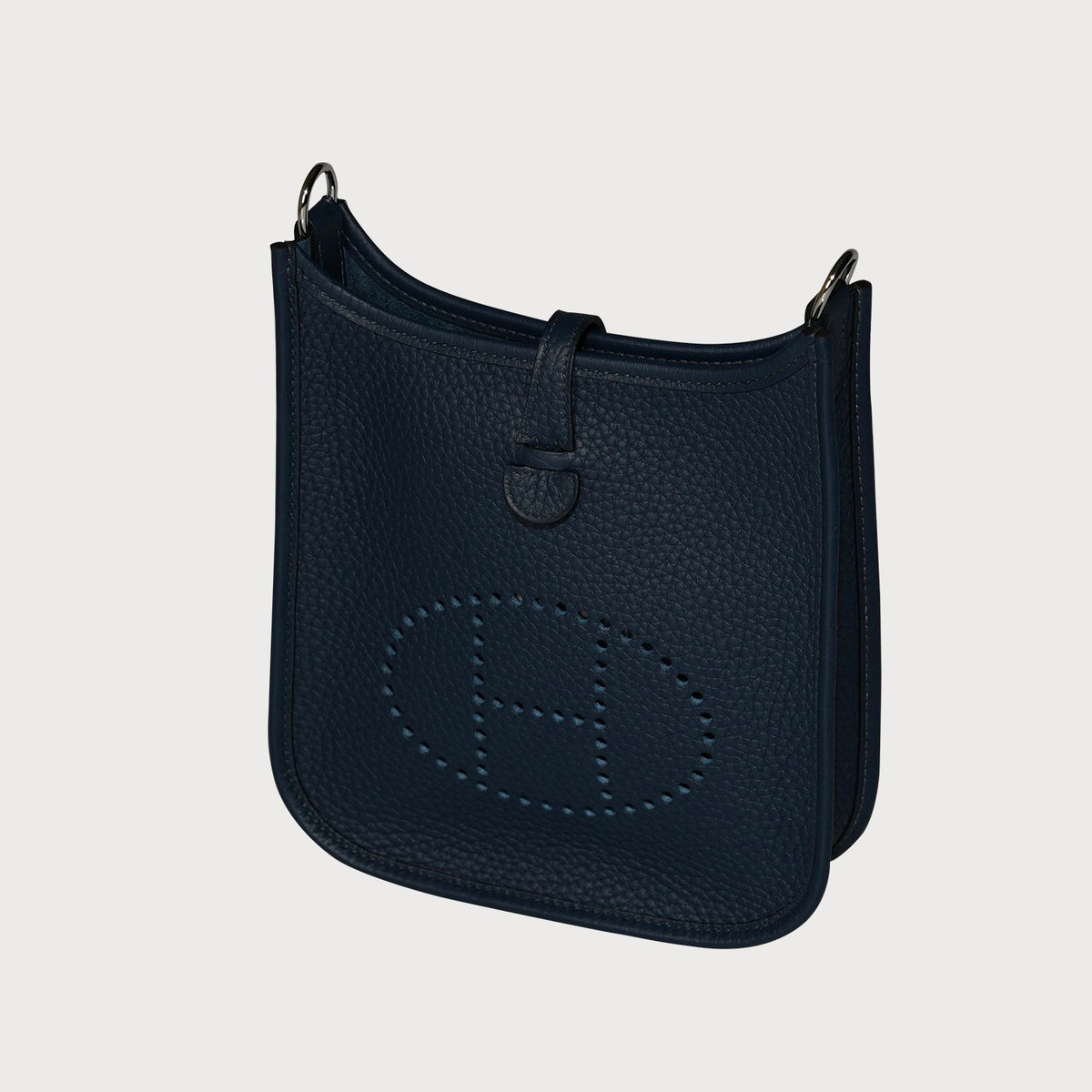 Hermès Evelyne 16 Bleu De Prusse With Palladium Hardware In Clemmence Leather