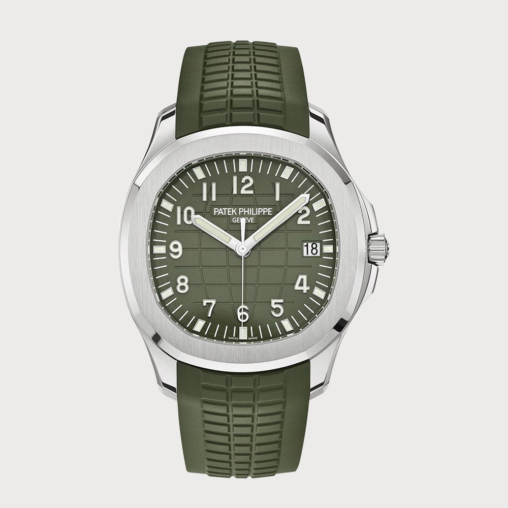 Patek Philippe Aquanaut Green In White Gold