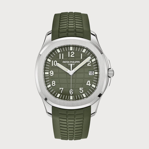 Patek Philippe Aquanaut Green In White Gold