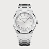 Royal Oak 34 In Stainless Steel With White Dial