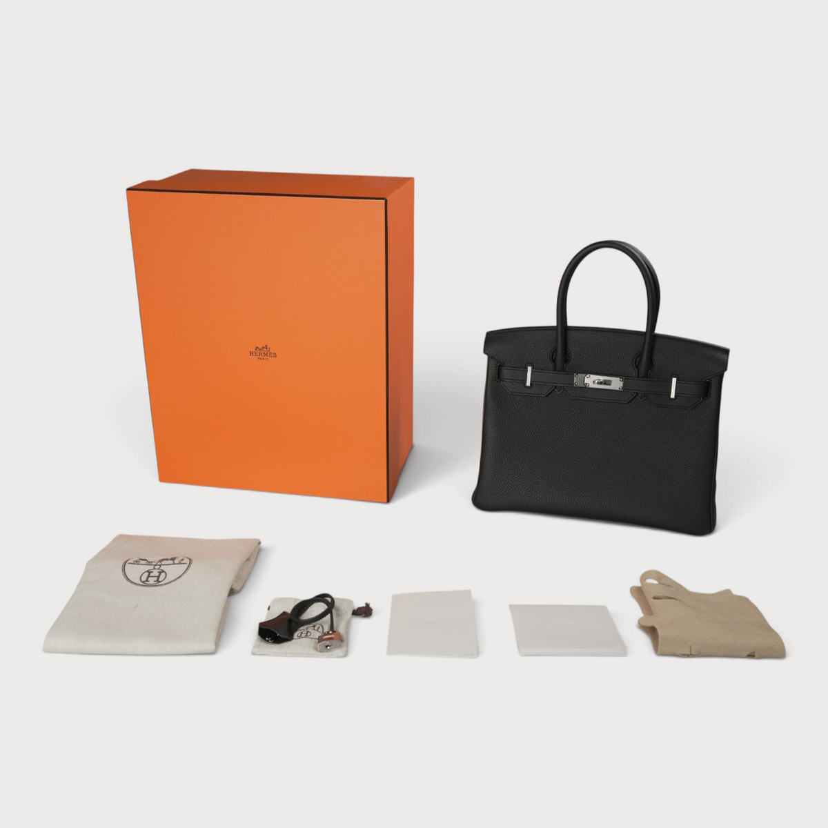 Hermes Birkin 30 Noir PHW