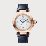 Cartier Pasha 35mm In Rose Gold With White Dial