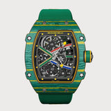 Rm67-02 Wayde Van Niekerk Extra Flat In Yellow & Green Quartz Tpt
