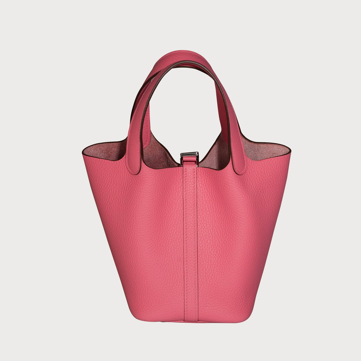 Hermès Picotin Lock 18 Rose Azalée With Palladium Hardware In Taurillon Clemmence - view 4