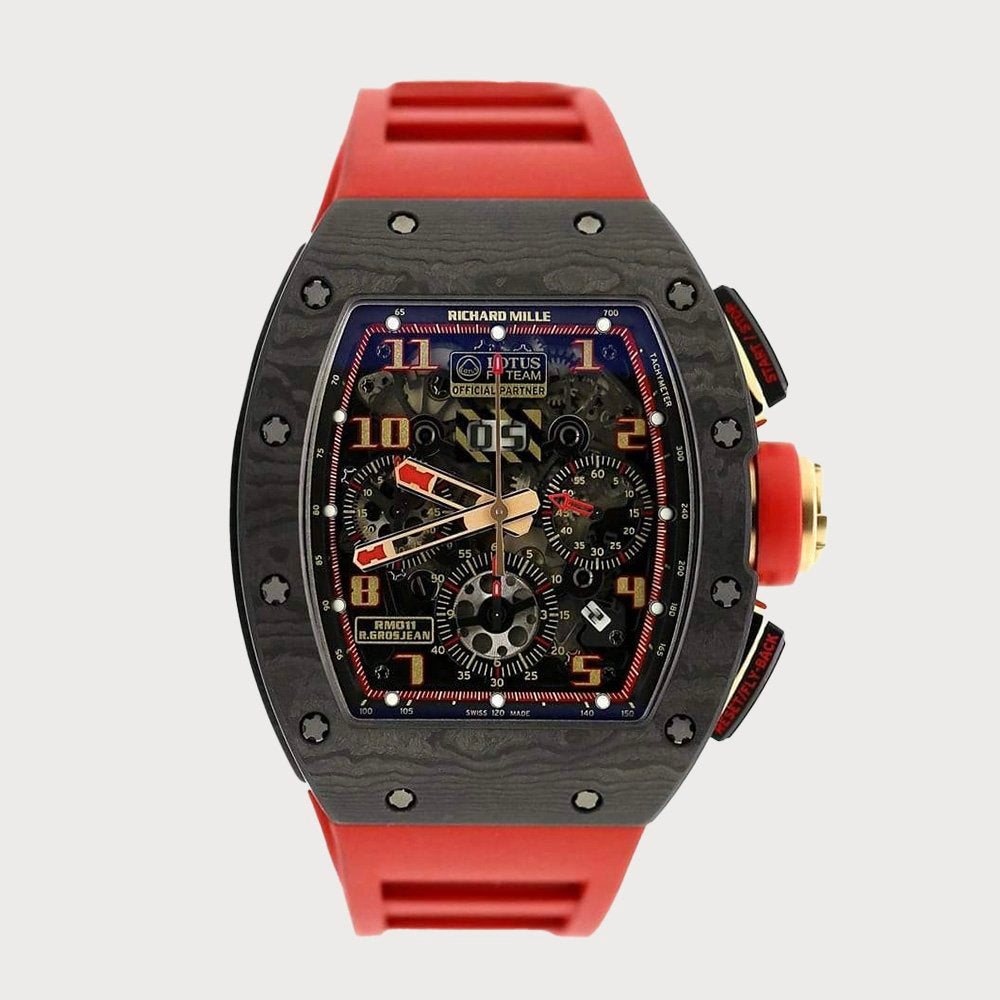Richard Mille Rm011 Romain Grosjean Lotus F1 Team Flyback Chronograph