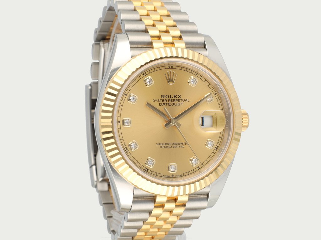 Rolex Datejust 41 Champagne Dial Yellow Gold - view 14