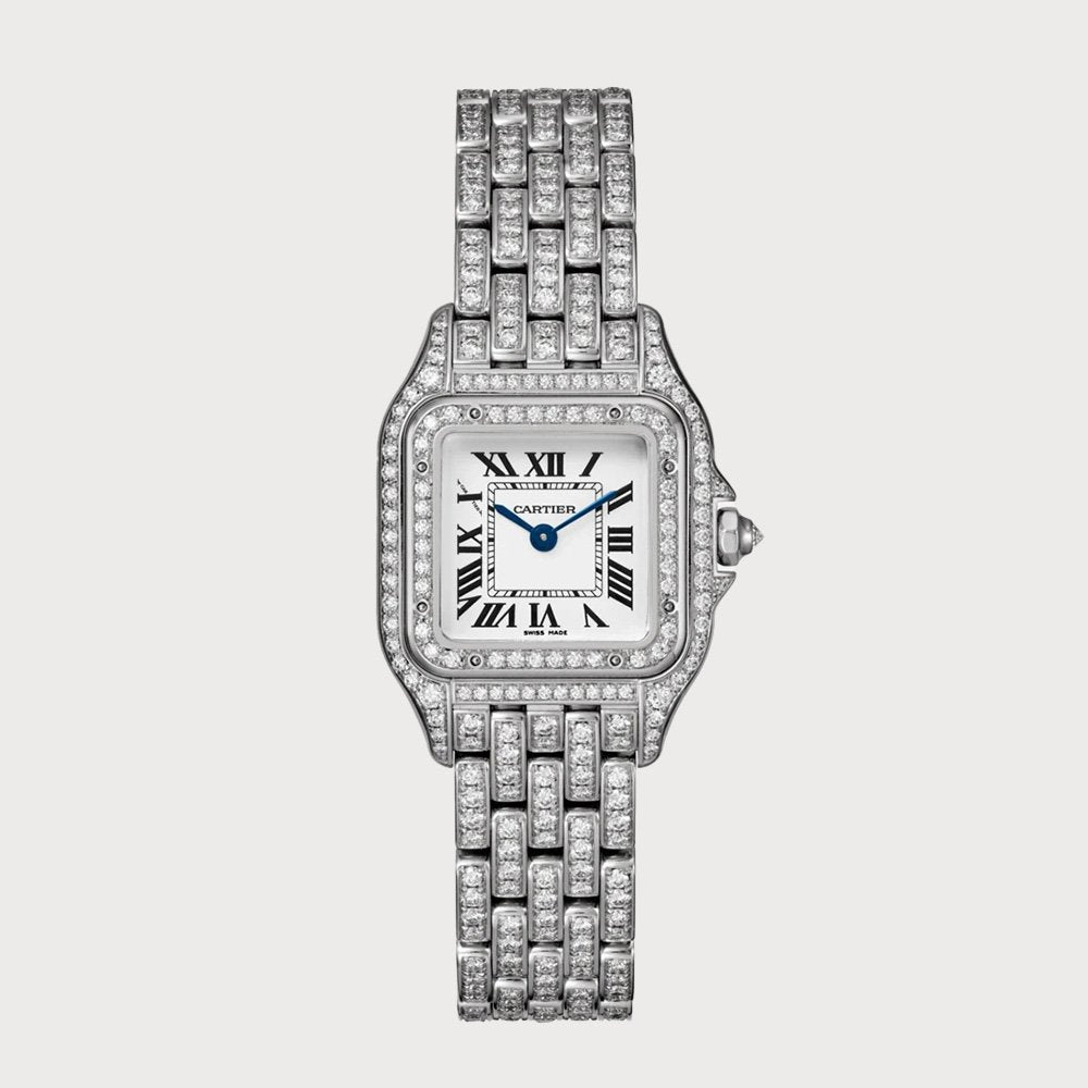 Cartier Panthère Small Fully Diamond Set In White Gold