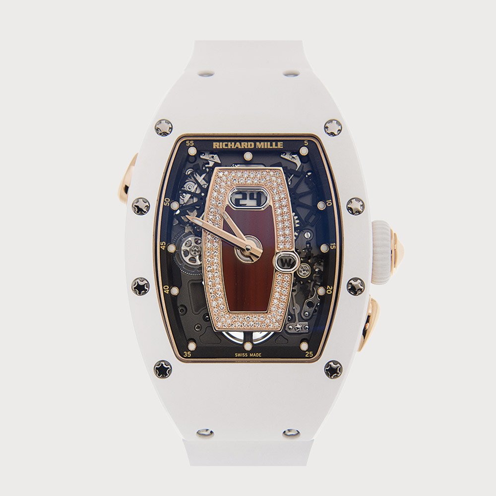 Richard Mille Rm037 White Ceramic