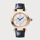 Cartier Pasha 35mm In Rose Gold With White Dial