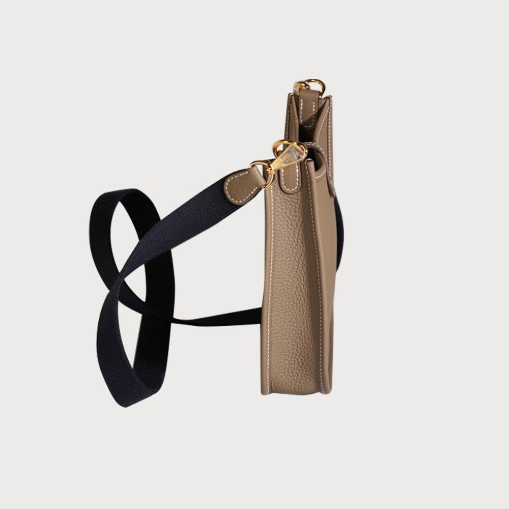 Hermès Evelyne 16 Etoupe With Gold Hardware In Clemmence Leather - view 5