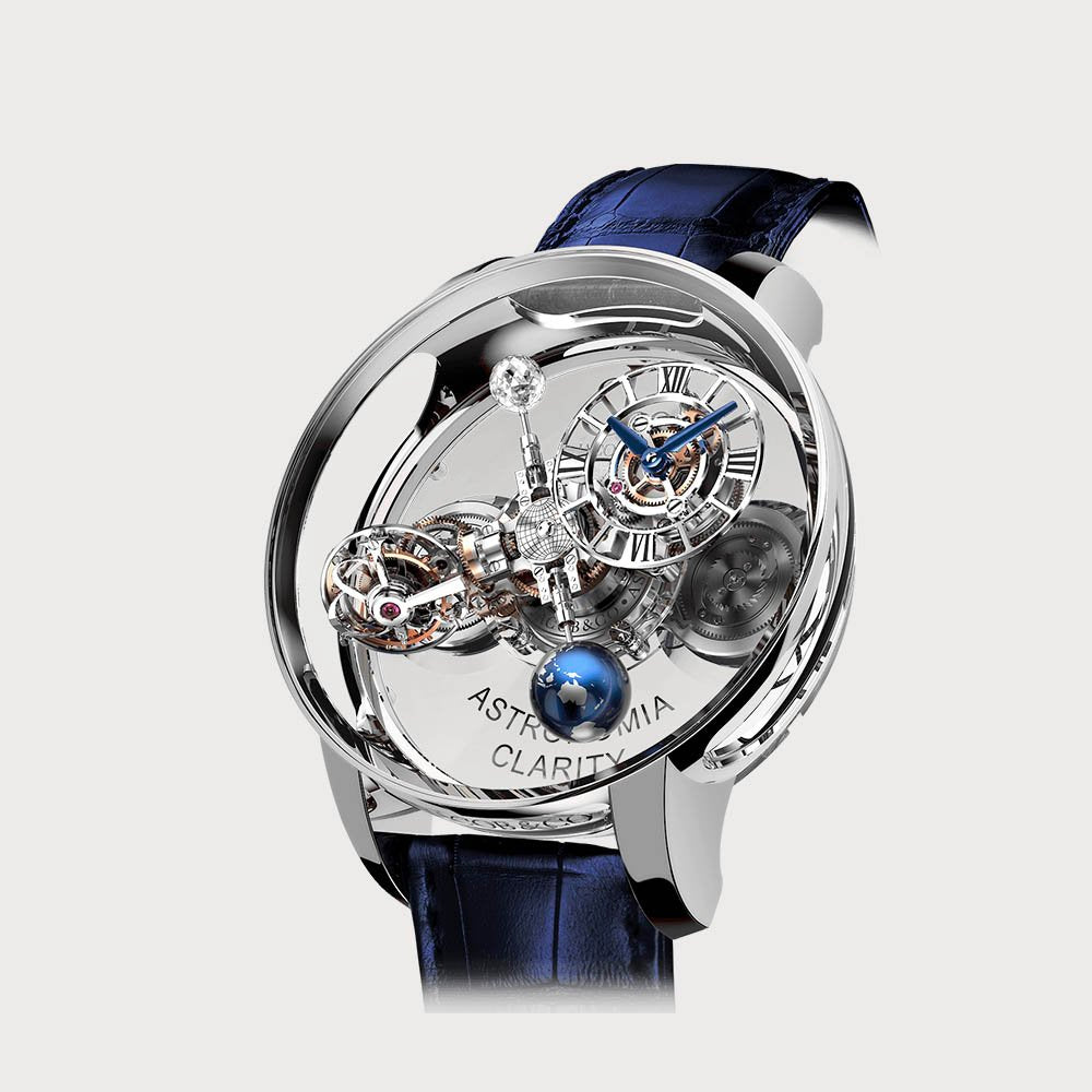 Jacob & Co Astronomia Tourbillon Clarity In White Gold