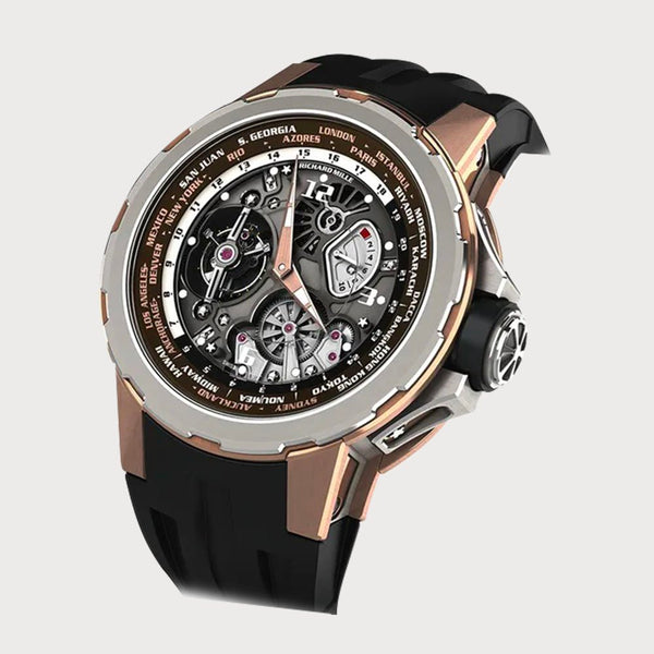Richard Mille Rm58-01 Manual Winding Tourbillon Worldtimer