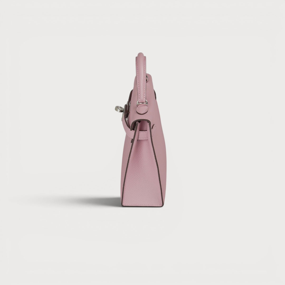 Hermes Mini Kelly 20 Mauve Sylvestre Phw Epsom