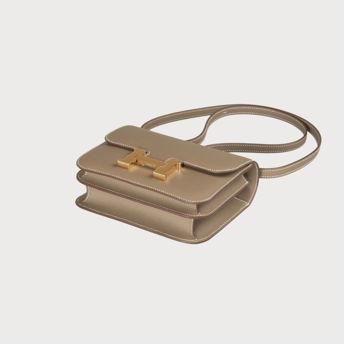 Hermes Constace 18 Etoupe Ghw Epsom