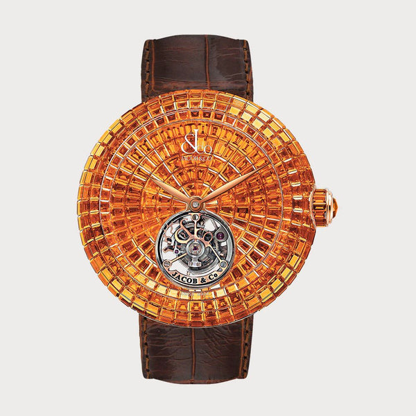 Jacob & Co Brilliant Flying Tourbillon Orange Sapphires