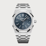 Royal Oak 39 Jumbo/ Extra-Thin In Stainless Steel With Blue Dial
