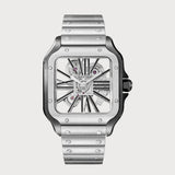 Santos Skeleton Grey In Stainless Steel