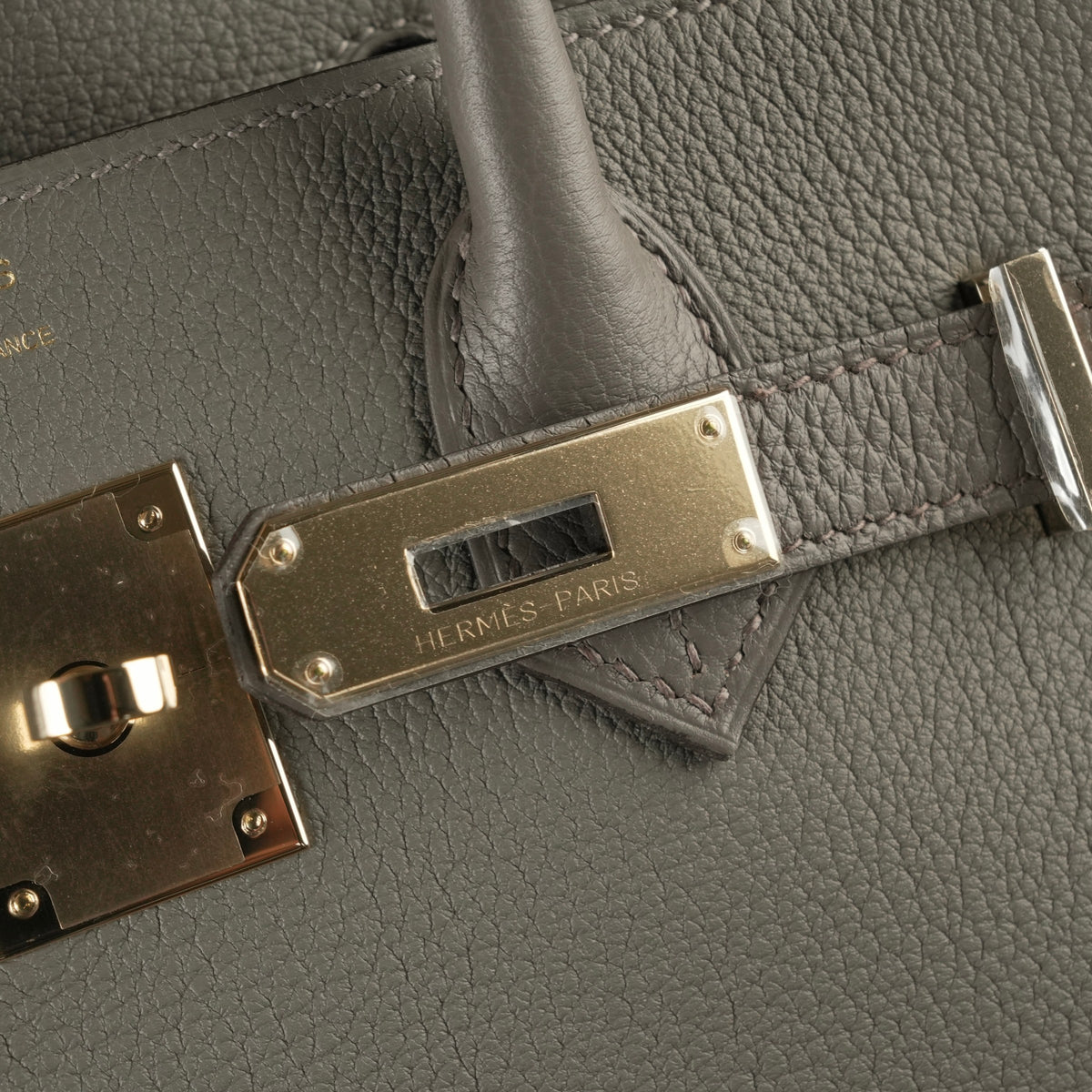 Birkin 30 Hss Gris Meyer & Gris Etain PBHW Togo