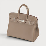 Hermes Birkin 25 Etoupe Phw Togo Retourne