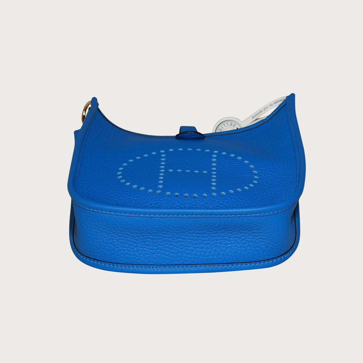 Hermès Evelyne 16 Bleu Hydra With Gold Hardware In Clemmence Leather - view 12